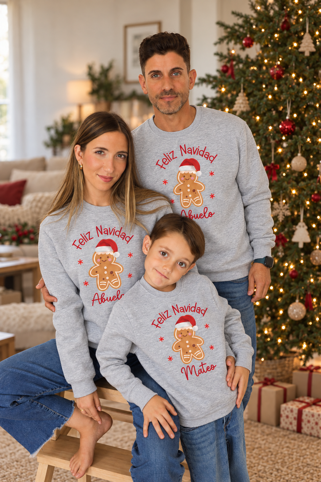 Sudadera Navidad Galleta