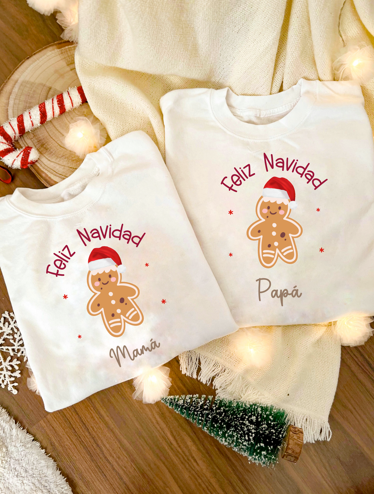 SUDADERA NAVIDAD GALLETA