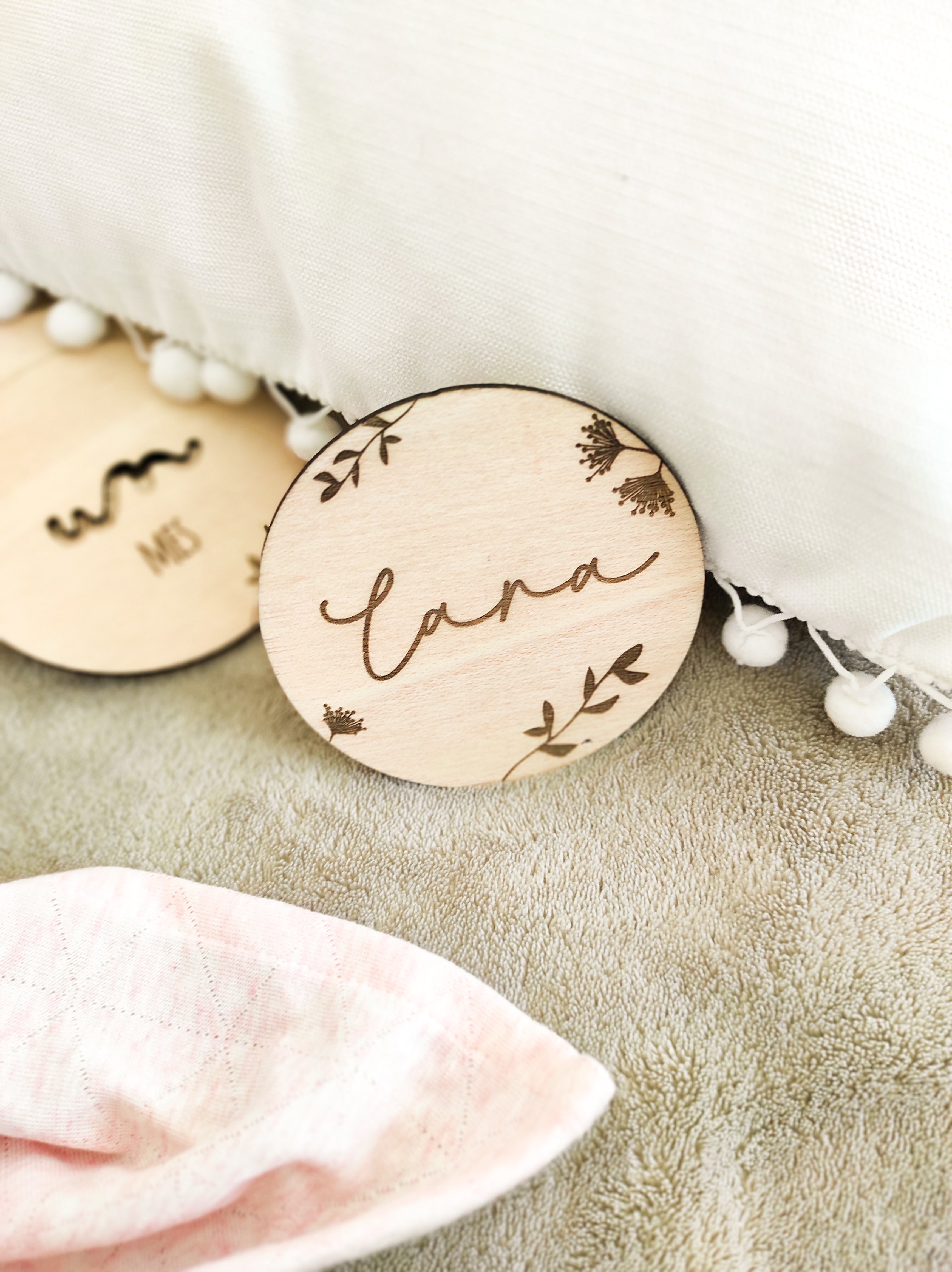 PLACAS CUMPLE MES LETRAS