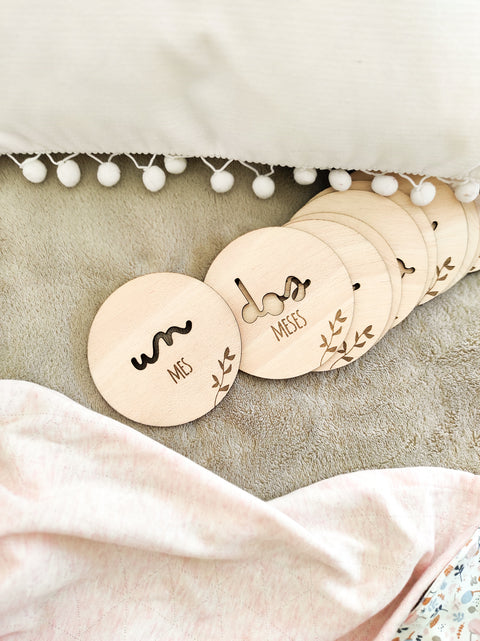 PLACAS CUMPLE MES LETRAS