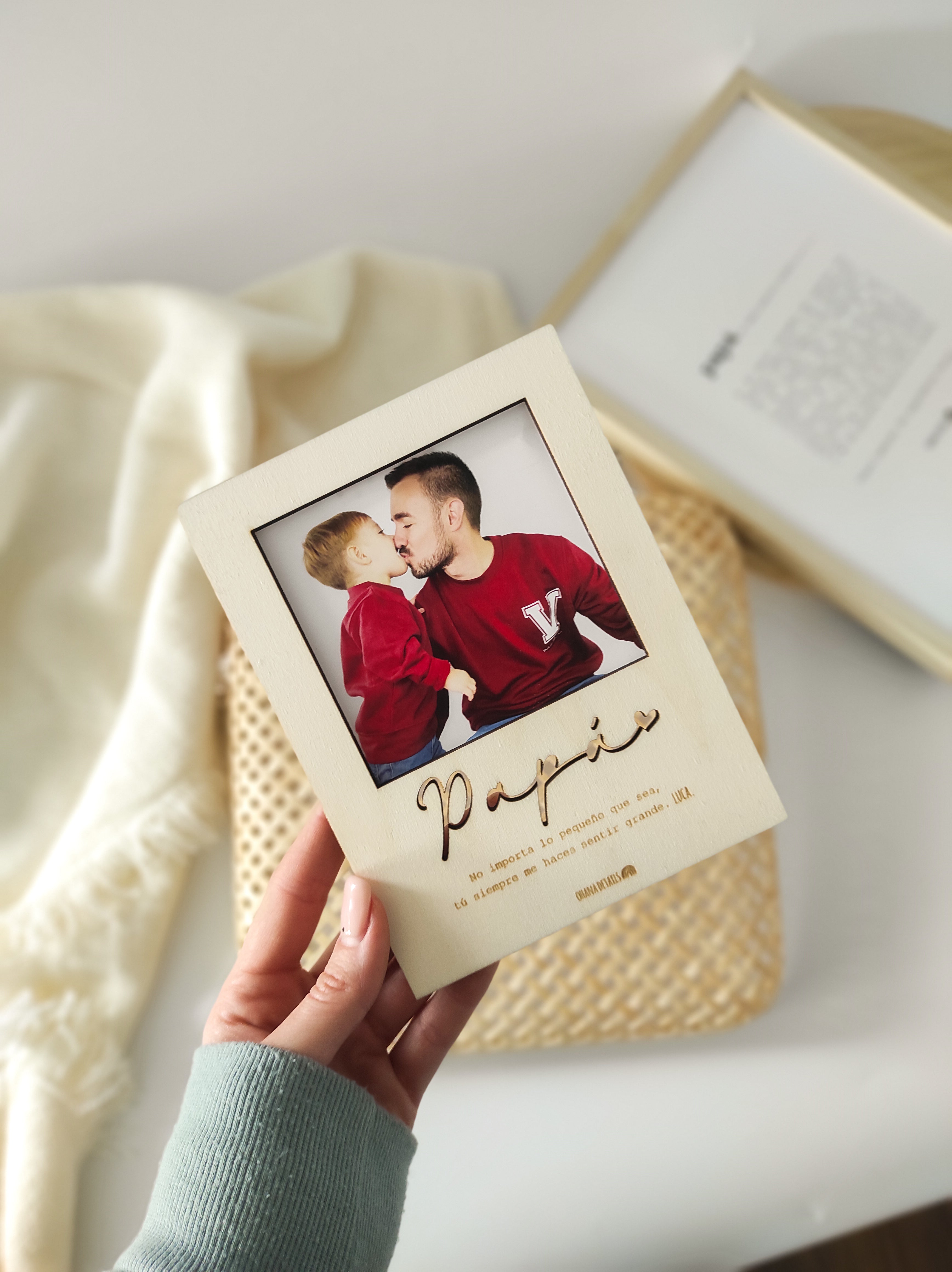 PACK MARCO FOTOS PAPÁ + LLAVERO