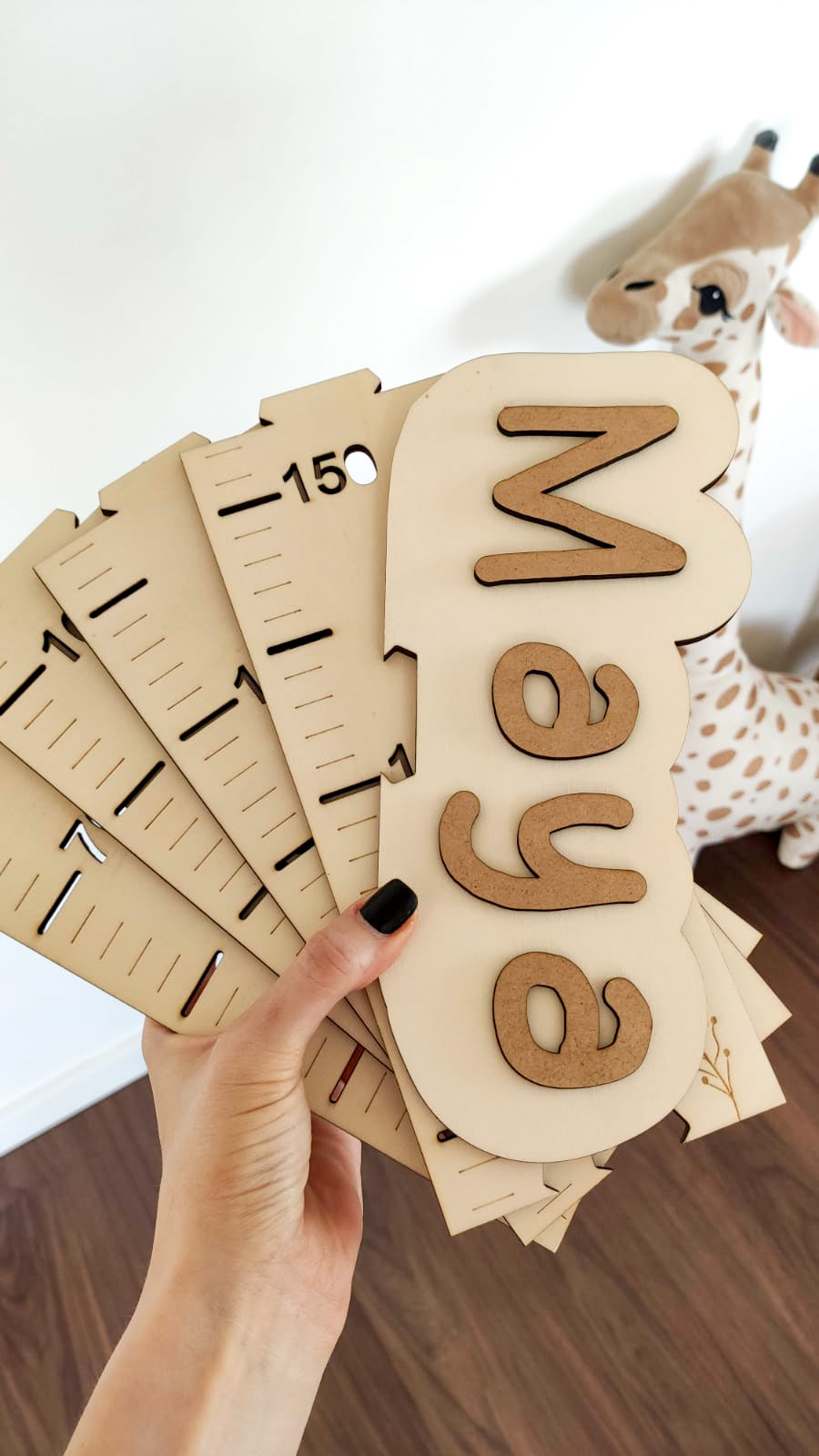 MEDIDOR INFANTIL MADERA