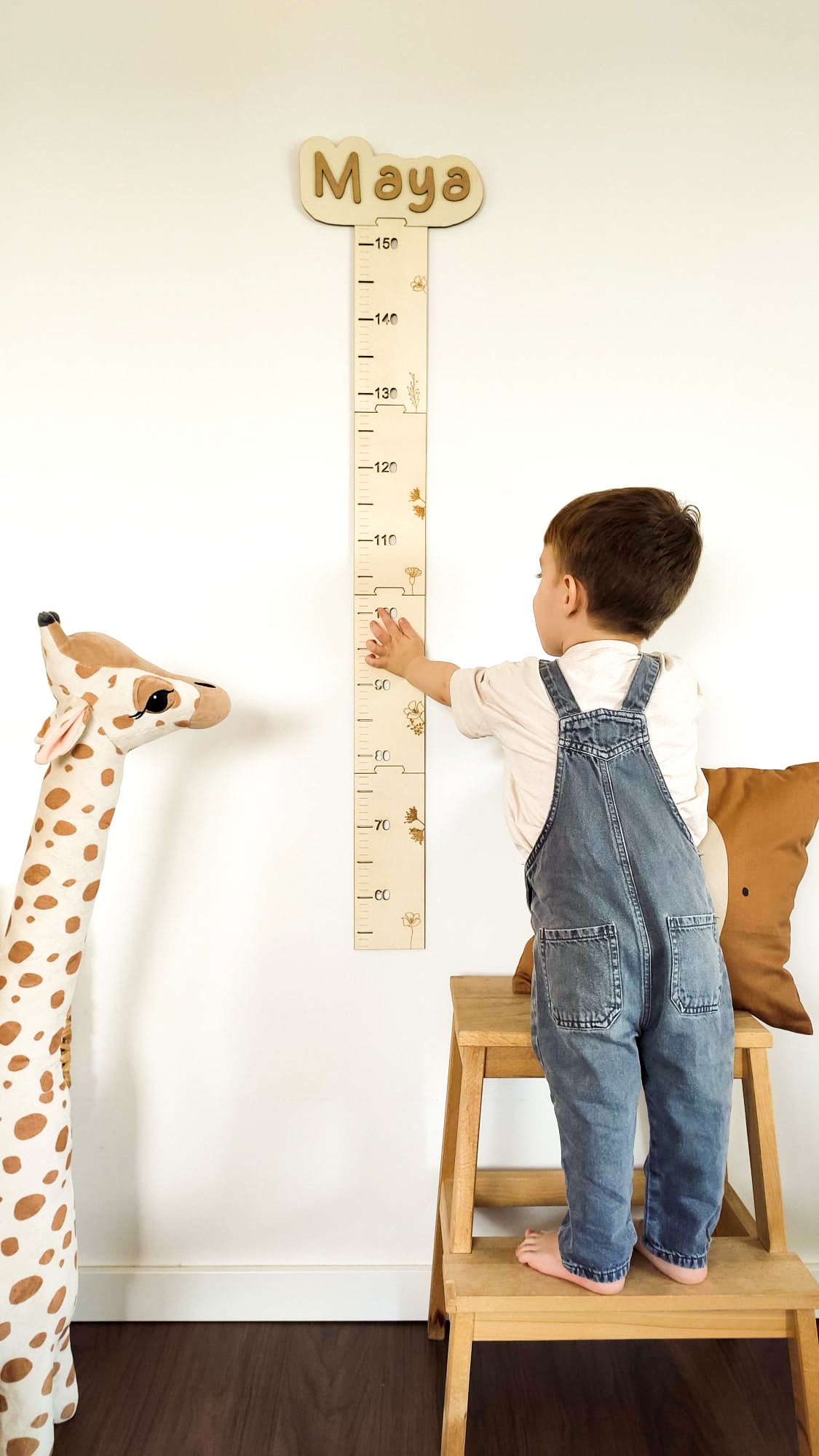 MEDIDOR INFANTIL MADERA