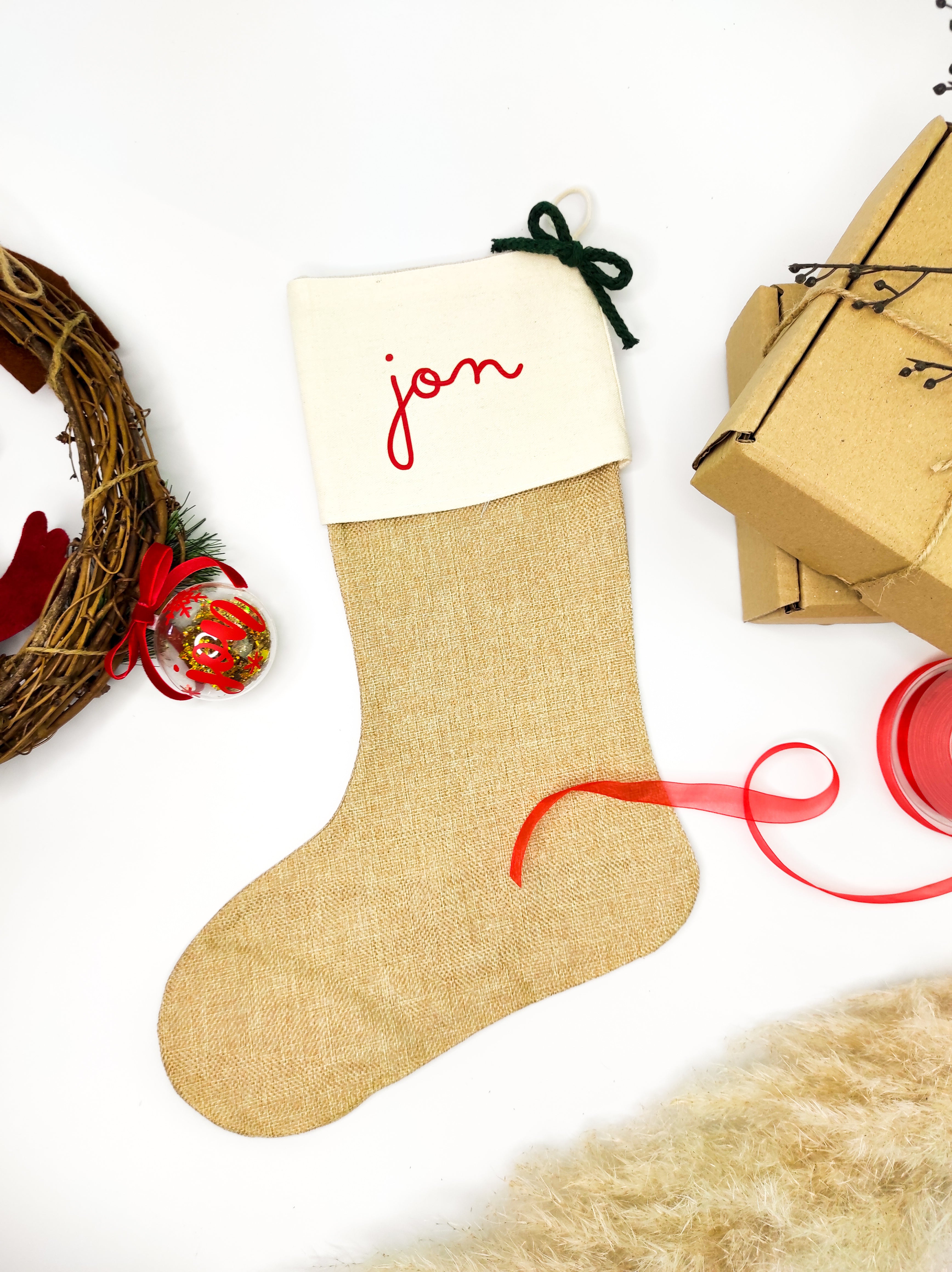 CALCETÍN DE NAVIDAD