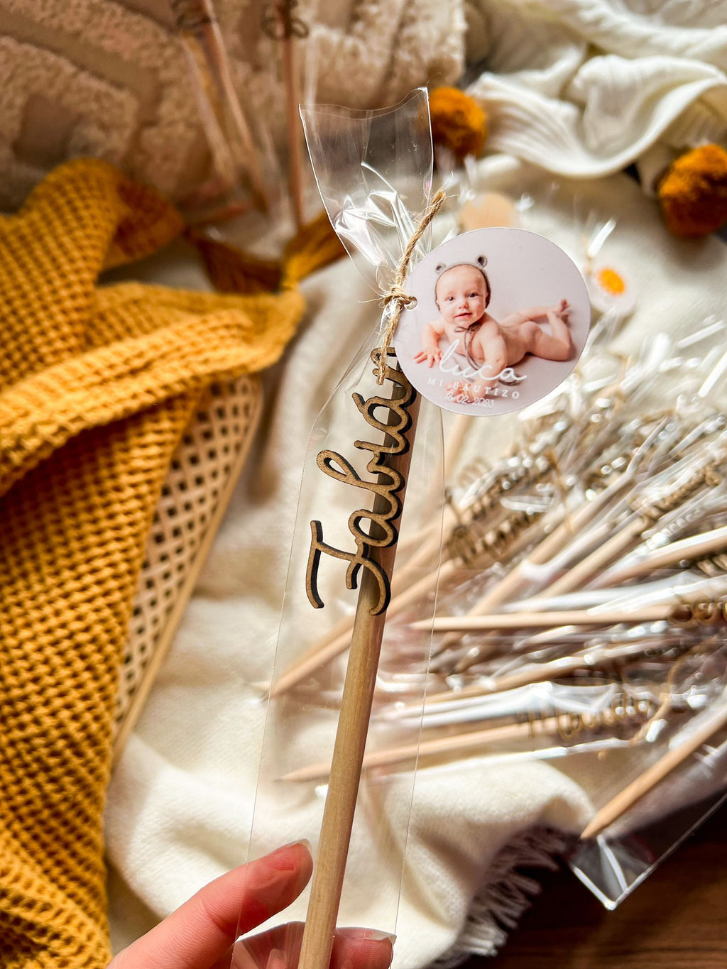 LÁPIZ NOMBRE MADERA