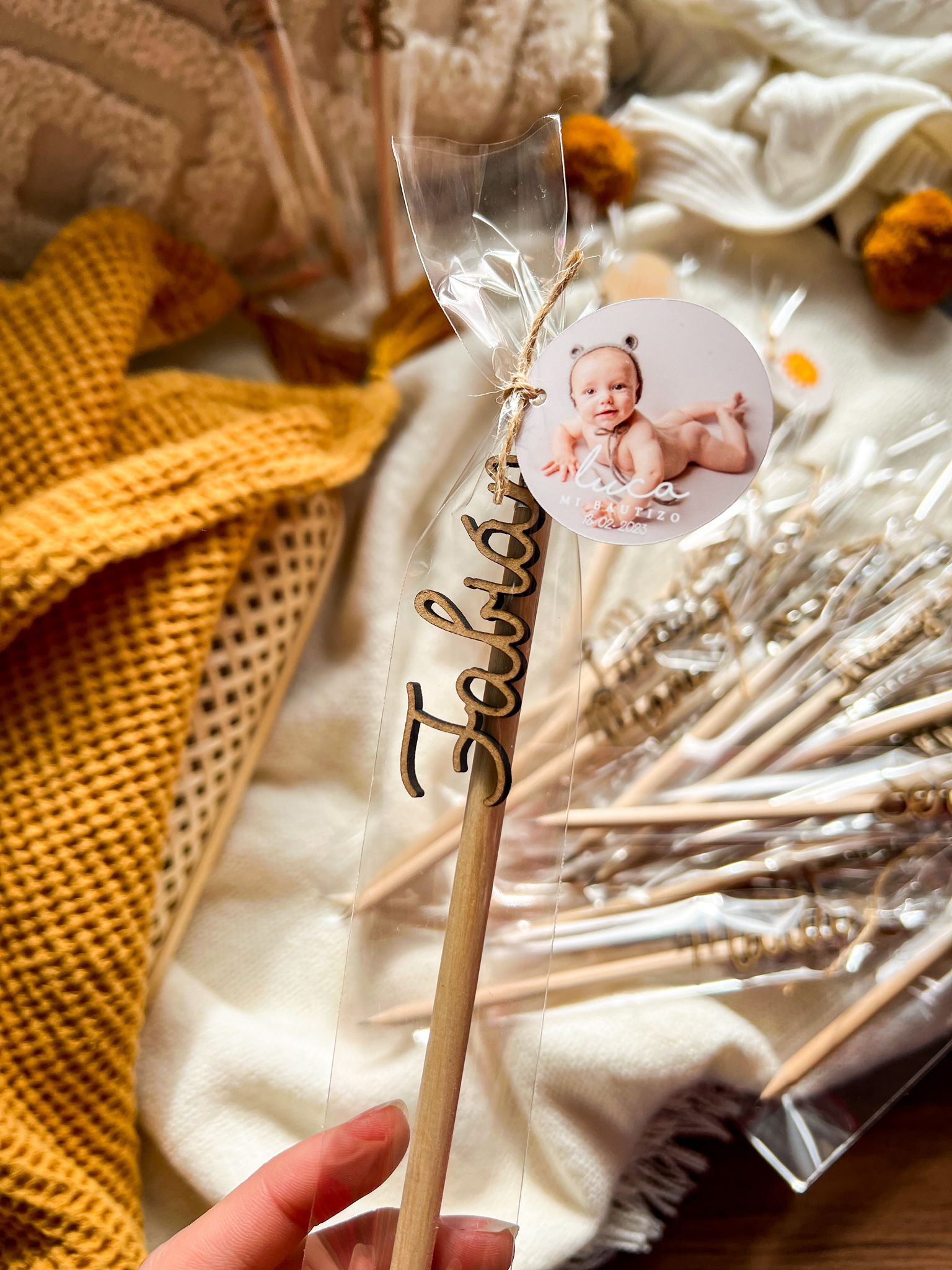 LÁPIZ NOMBRE MADERA