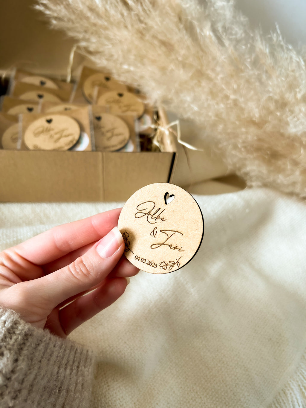 IMÁN RECORDATORIO BODA