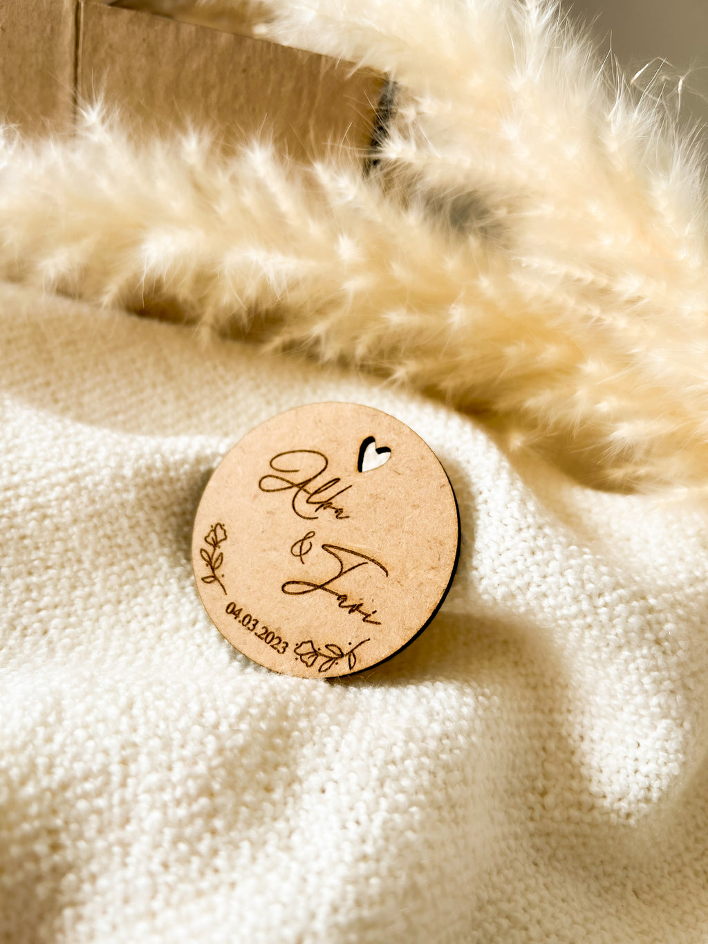 IMÁN RECORDATORIO BODA