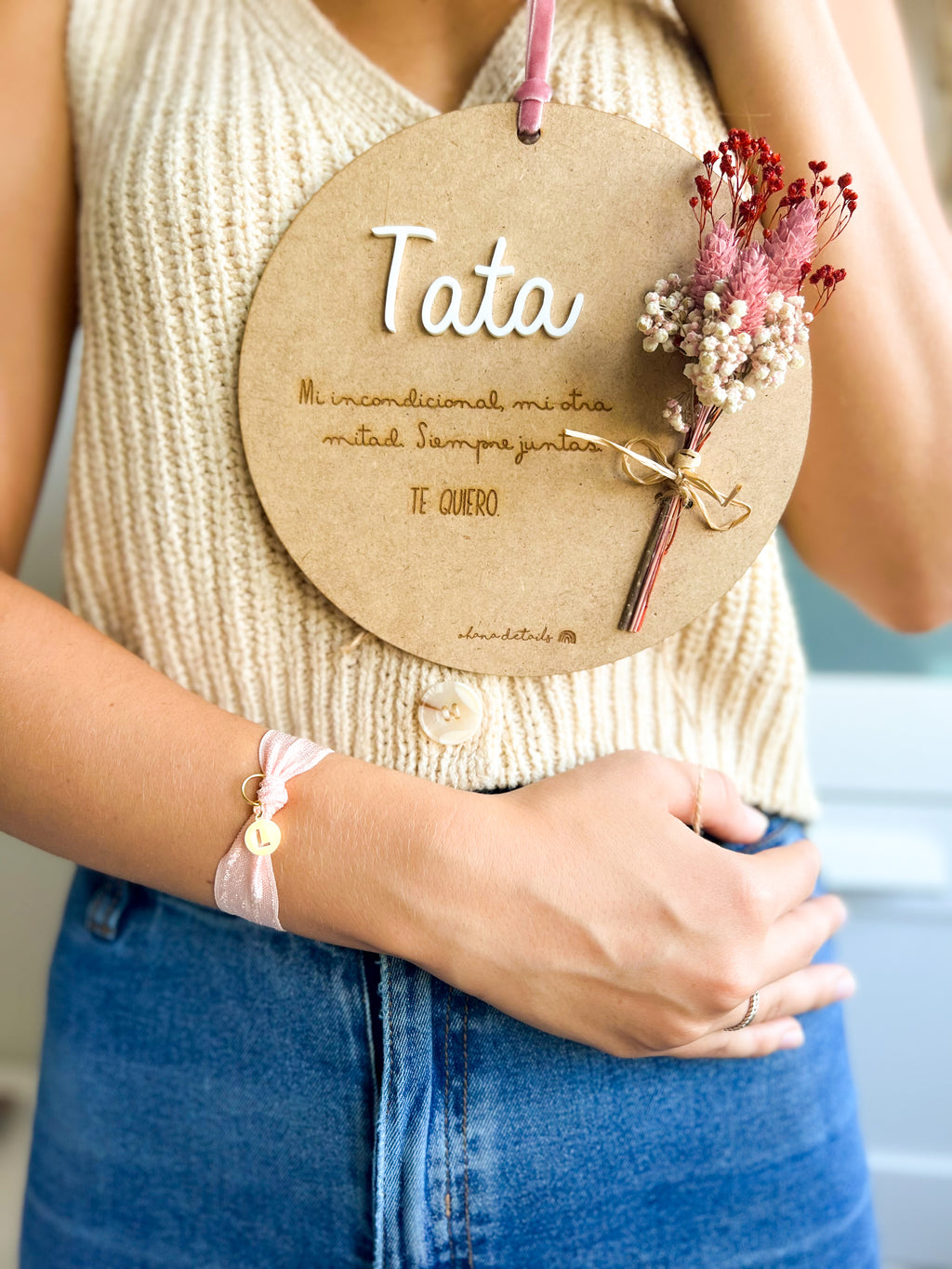 PLACA INVITADOS FLORES