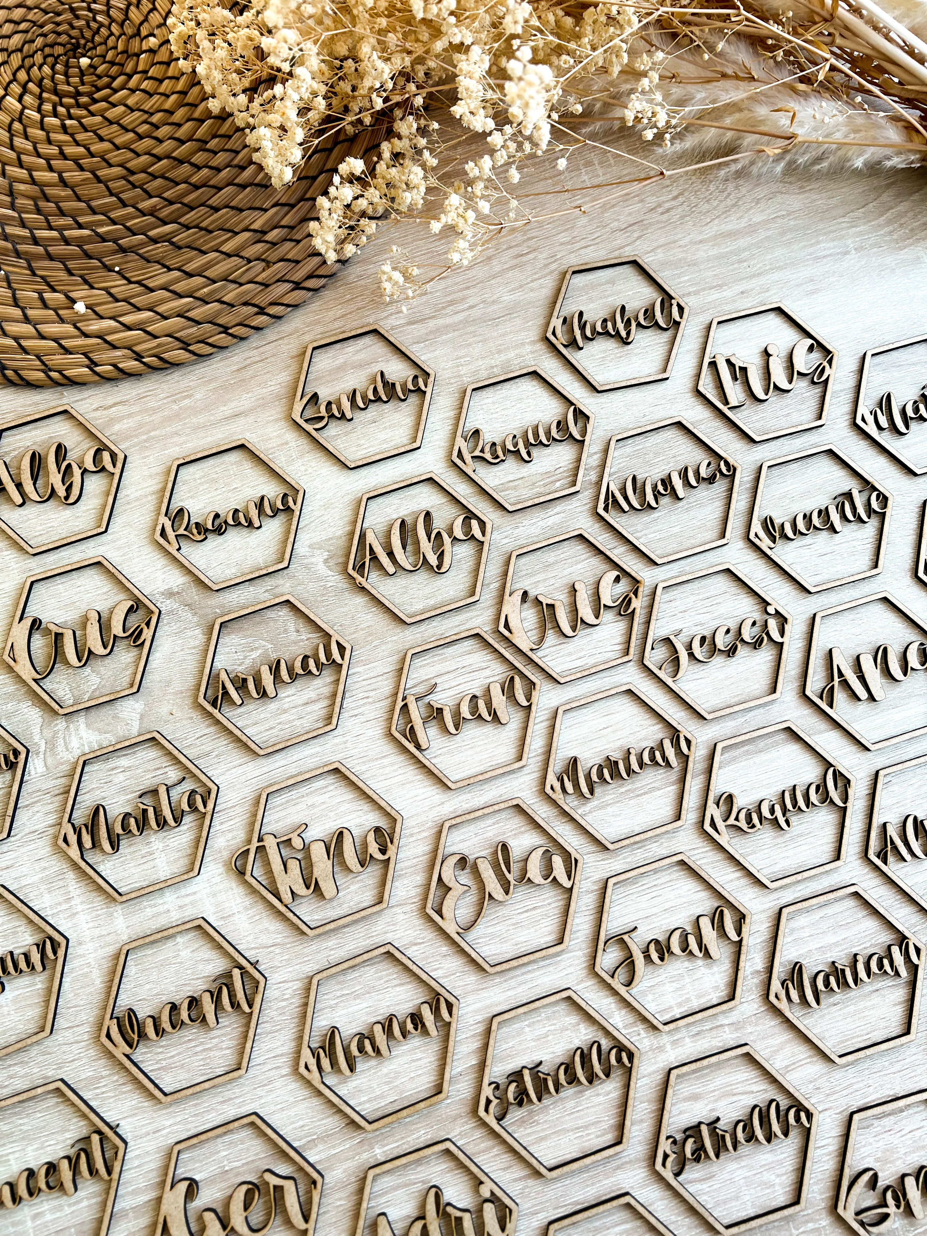 MARCASITIOS HEXAGONAL