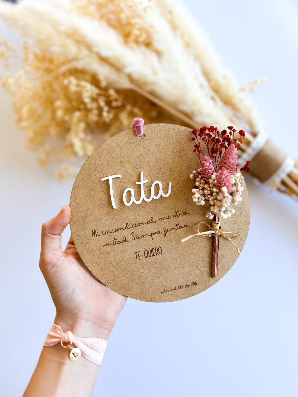 PLACA INVITADOS FLORES