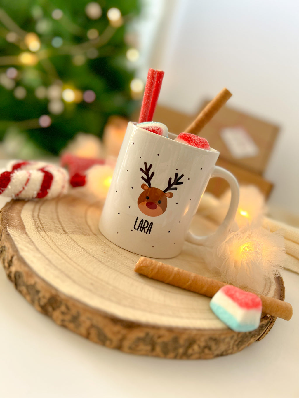 TAZA NAVIDAD RENO