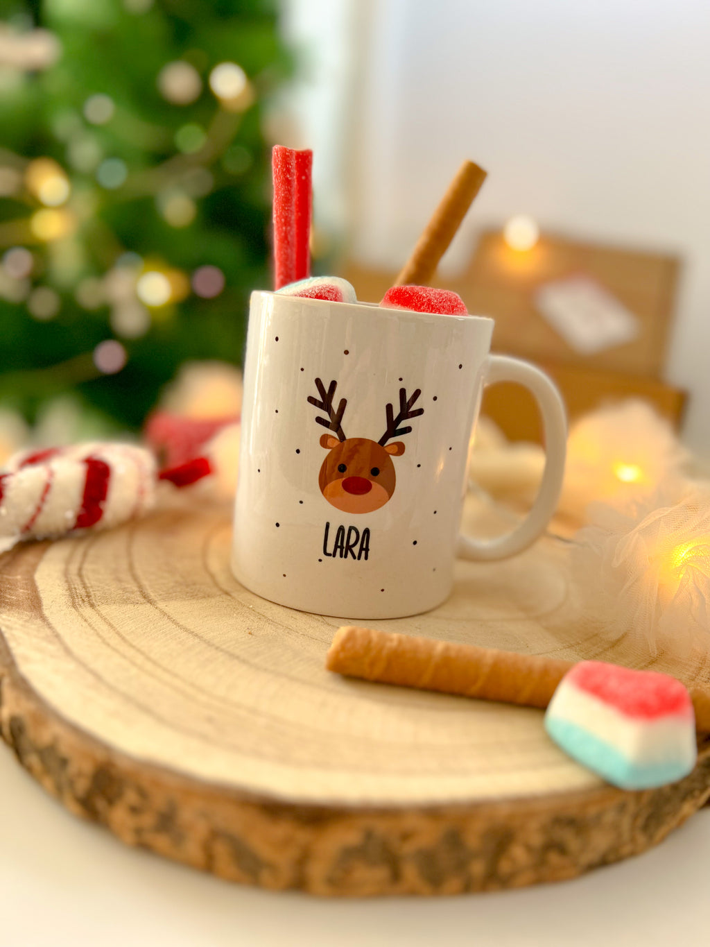 TAZA NAVIDAD RENO