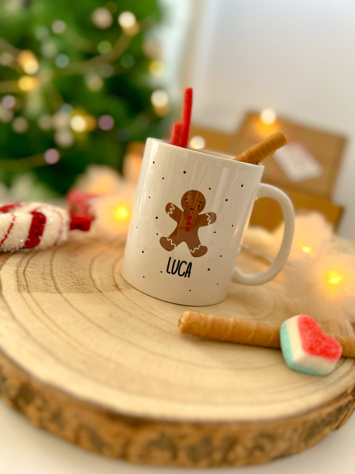 TAZA NAVIDAD GALLETA