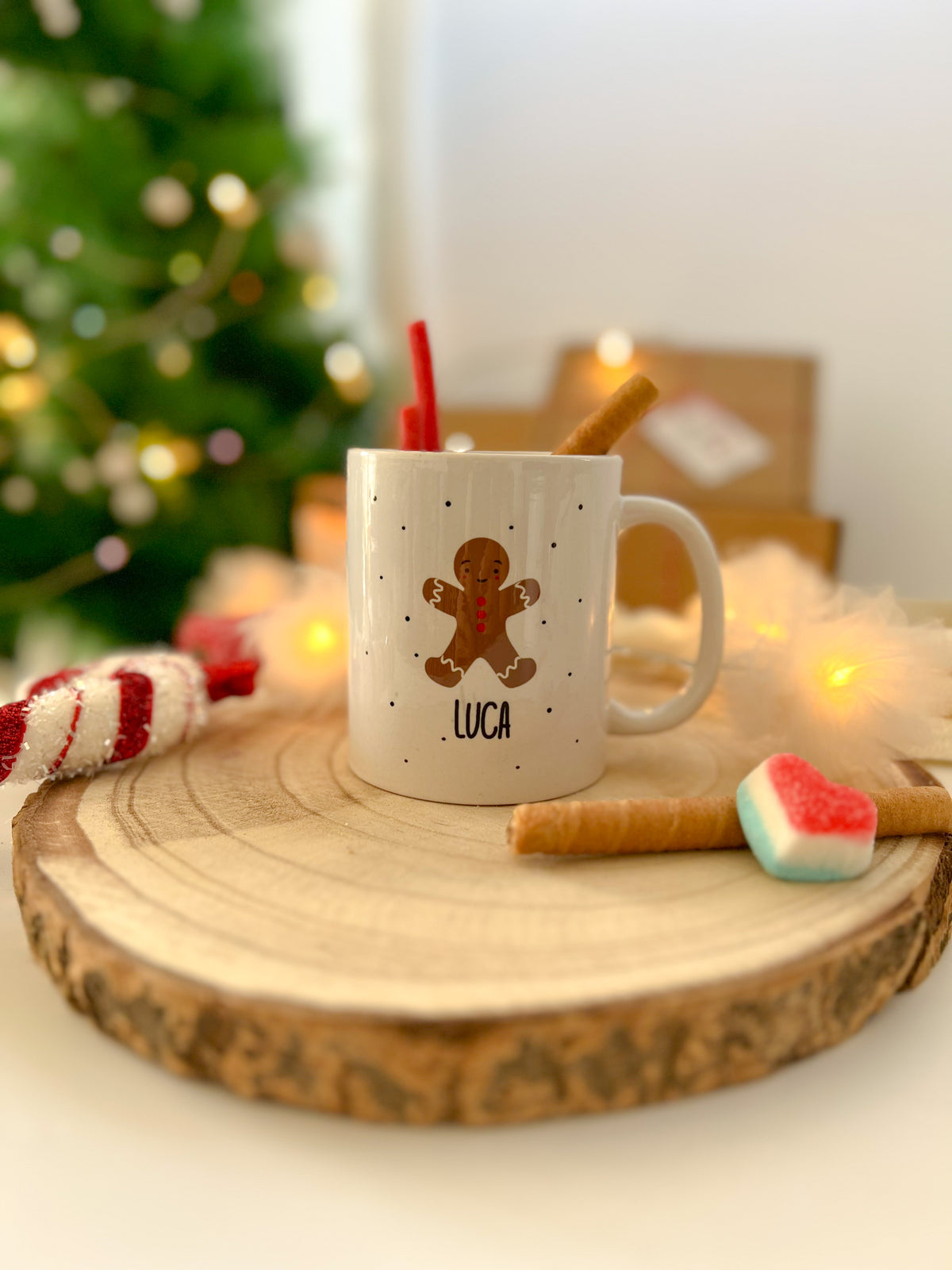 TAZA NAVIDAD GALLETA