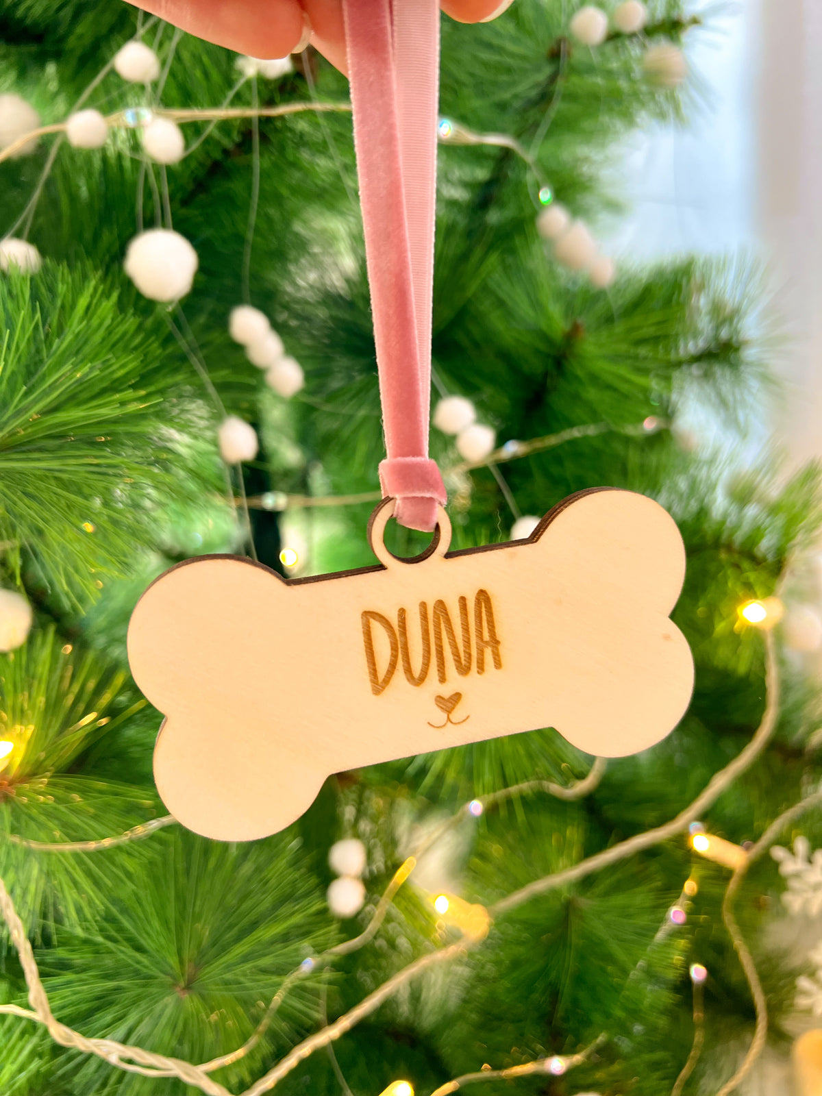 BOLA NAVIDAD HUESO