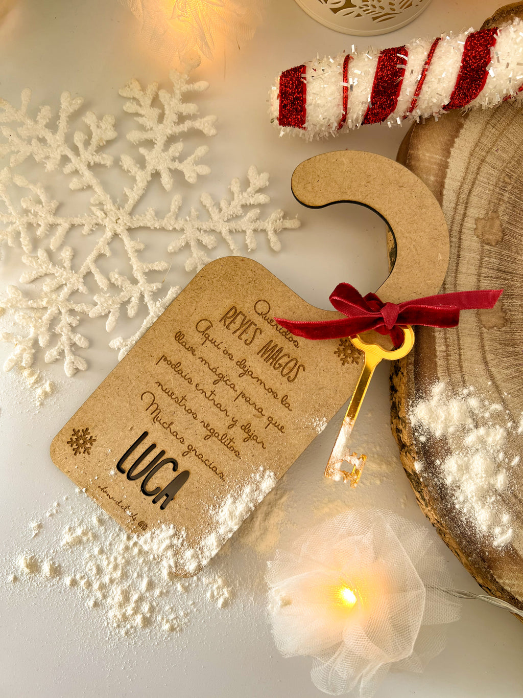 COLGADOR REYES MAGOS + LLAVE MÁGICA