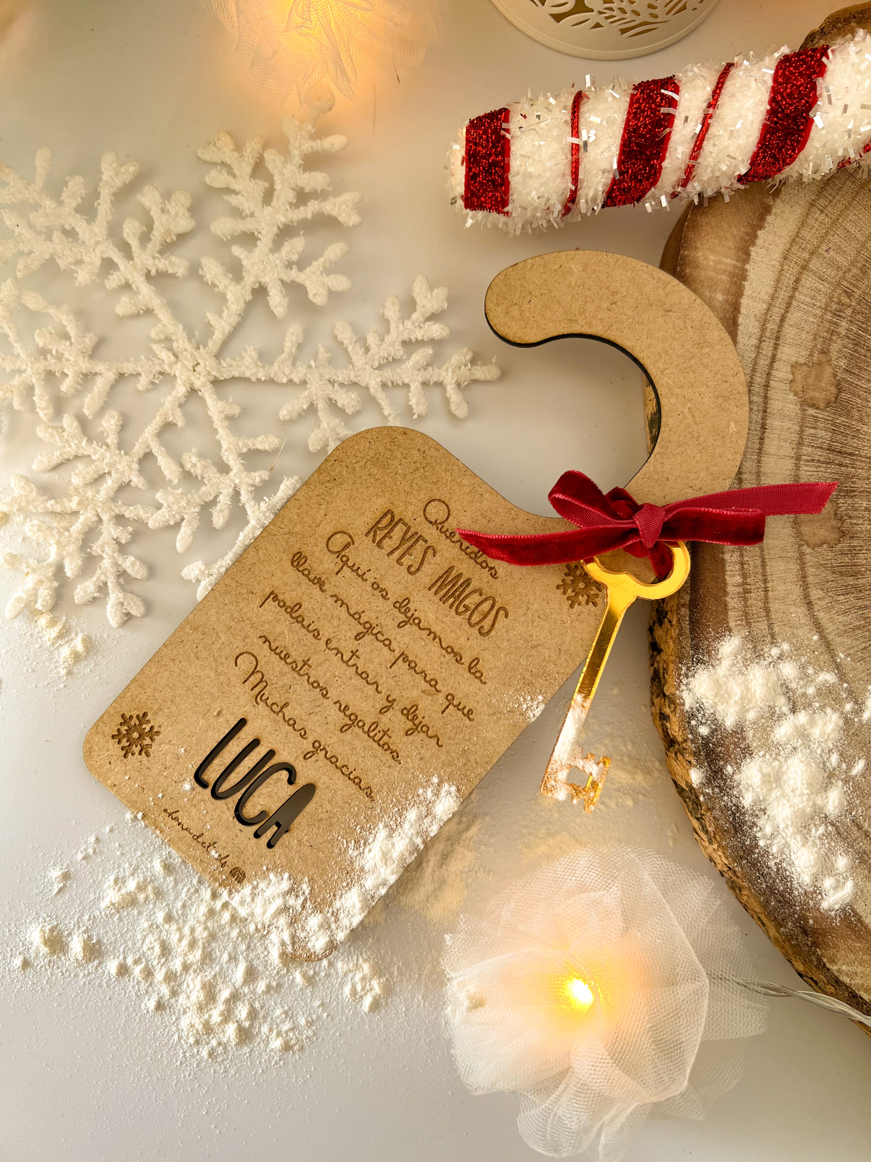 COLGADOR REYES MAGOS + LLAVE MÁGICA
