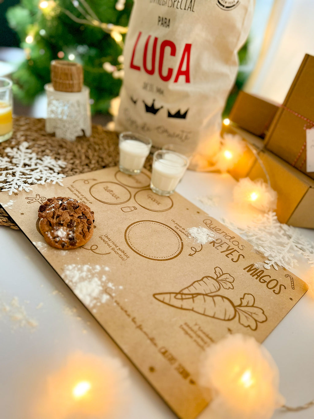 BANDEJA REYES MAGOS PERSONALIZADA