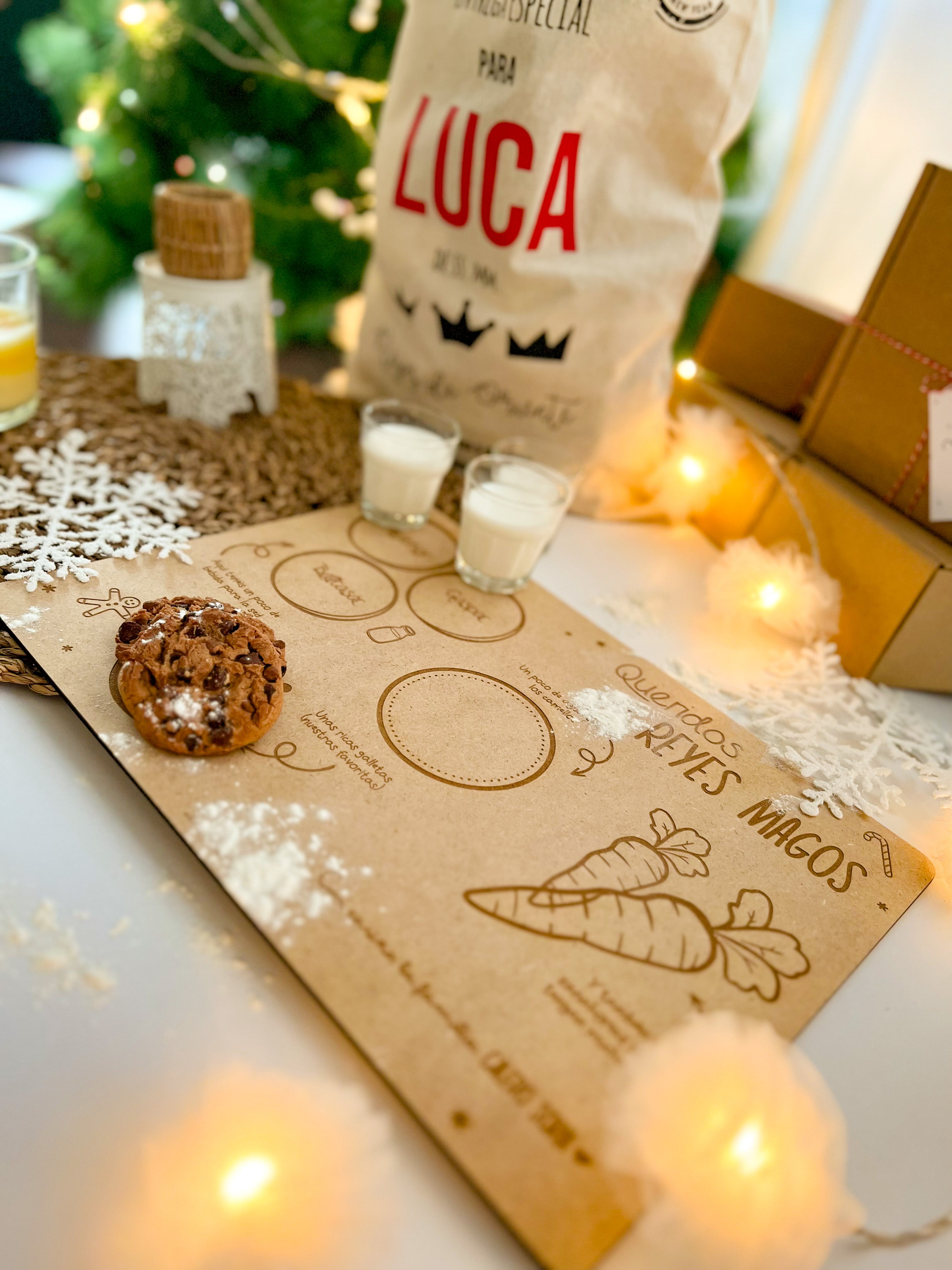 BANDEJA REYES MAGOS PERSONALIZADA