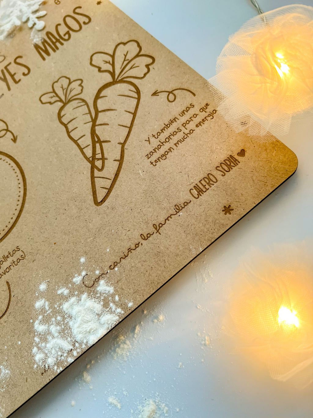 BANDEJA REYES MAGOS PERSONALIZADA