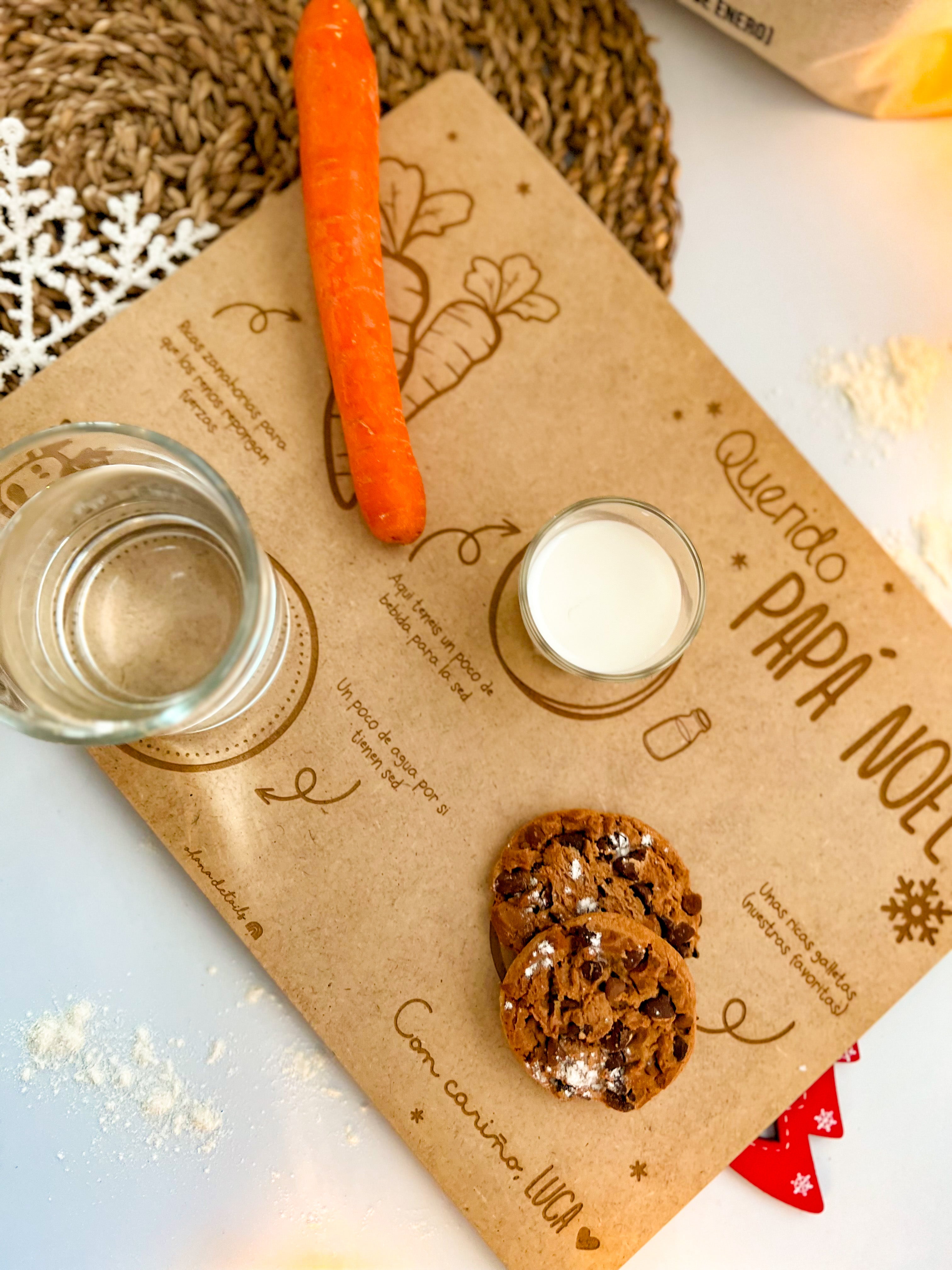 BANDEJA PAPÁ NOEL PERSONALIZADA