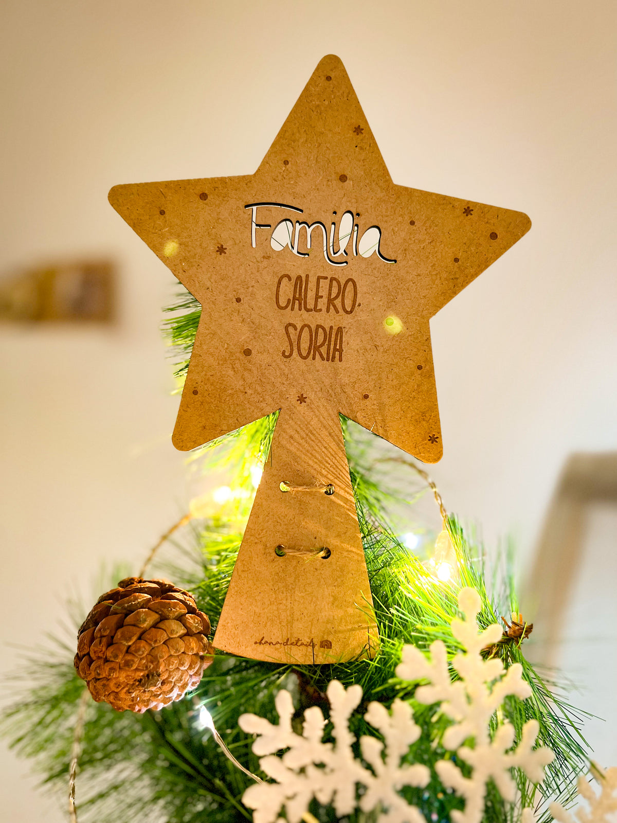 ESTRELLA ÁRBOL NAVIDAD