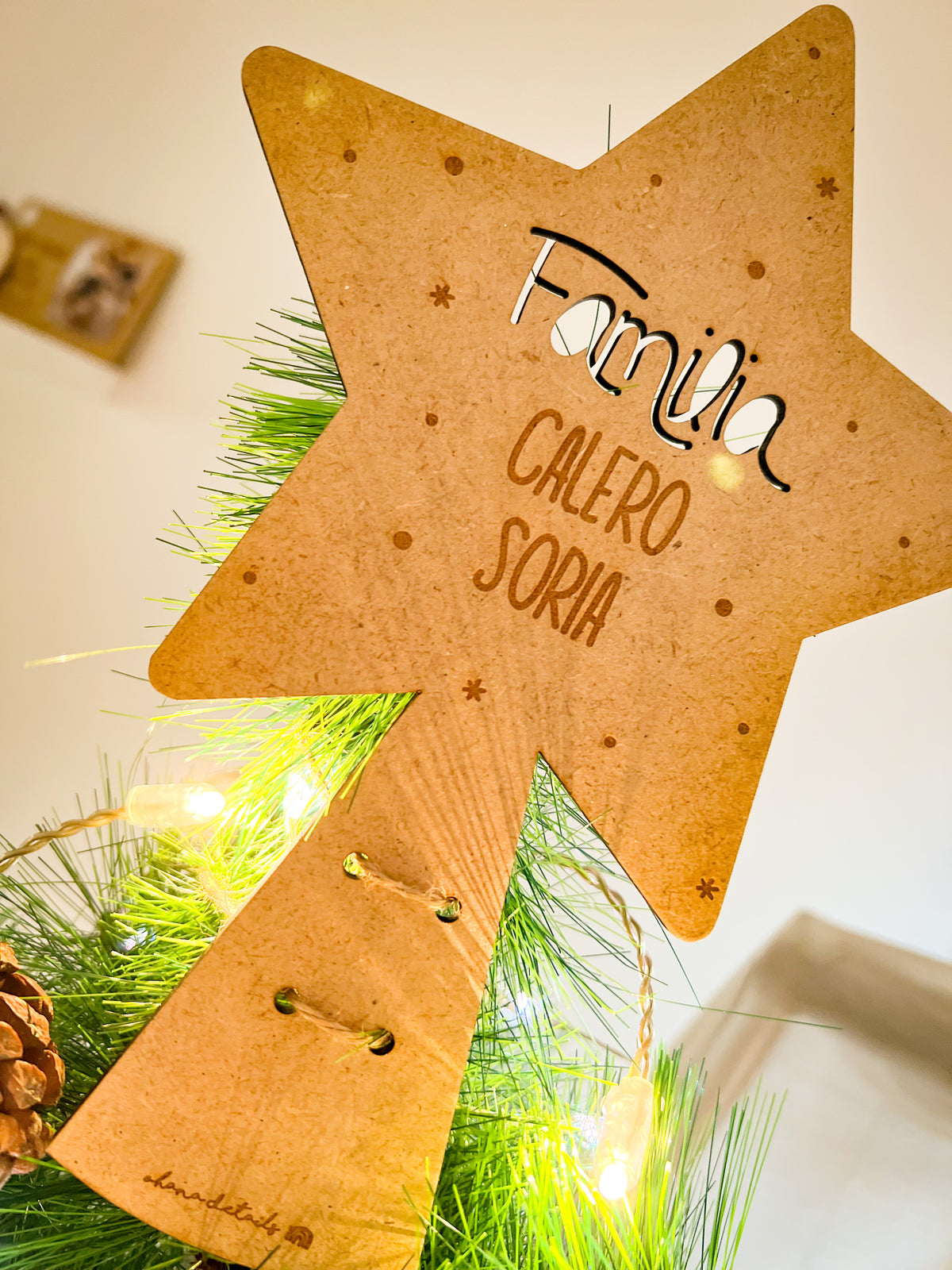 ESTRELLA ÁRBOL NAVIDAD
