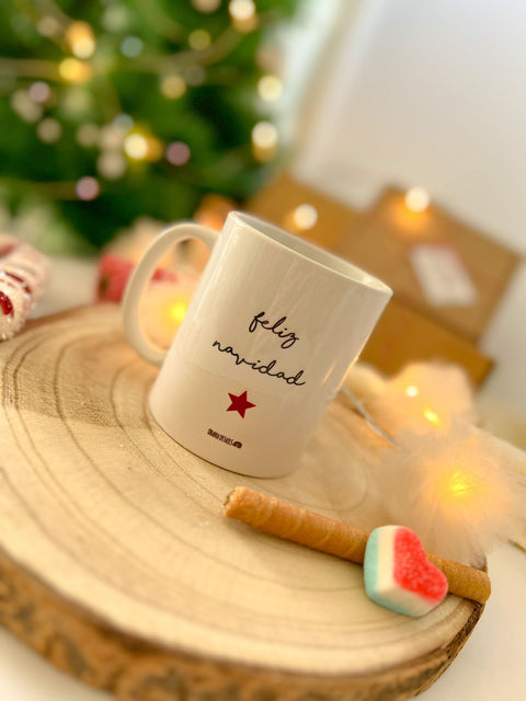 TAZA NAVIDAD GALLETA
